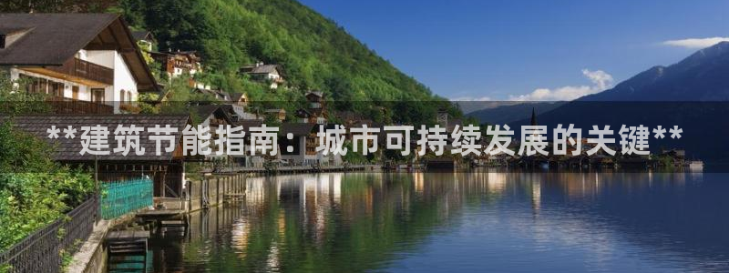 e尊国际-可可计划：**建筑节能指南：城市可持续发展的关键**