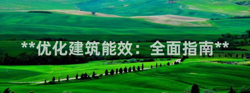 e尊国际7779：**优化建筑能效：全面指南**