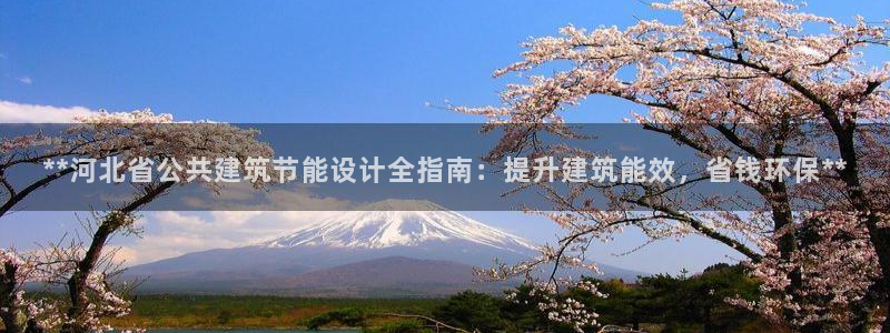 e尊体育：**河北省公共建筑节能设计全指南：提升建筑能效，省钱环保**