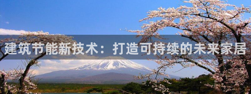 e尊国际是个黑网：建筑节能新技术：打造可持续的未来家居