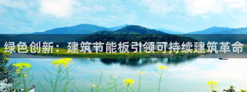 e尊国际app：绿色创新：建筑节能板引领可持续建筑革命
