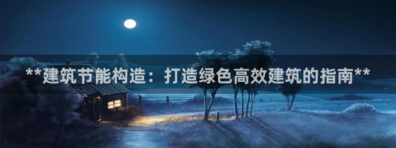 谁知道e尊国际的网址：**建筑节能构造：打造绿色高效建筑的指南**