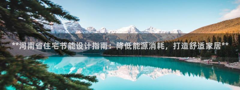尊亿游戏国际官网：**河南省住宅节能设计指南：降低能源消耗，打造舒适家居**