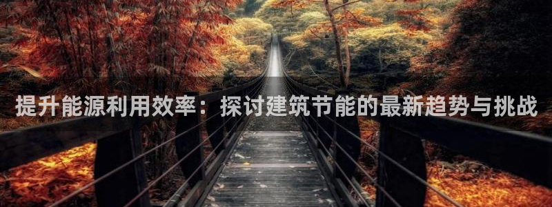 e尊国际app：提升能源利用效率：探讨建筑节能的最新趋势与挑战